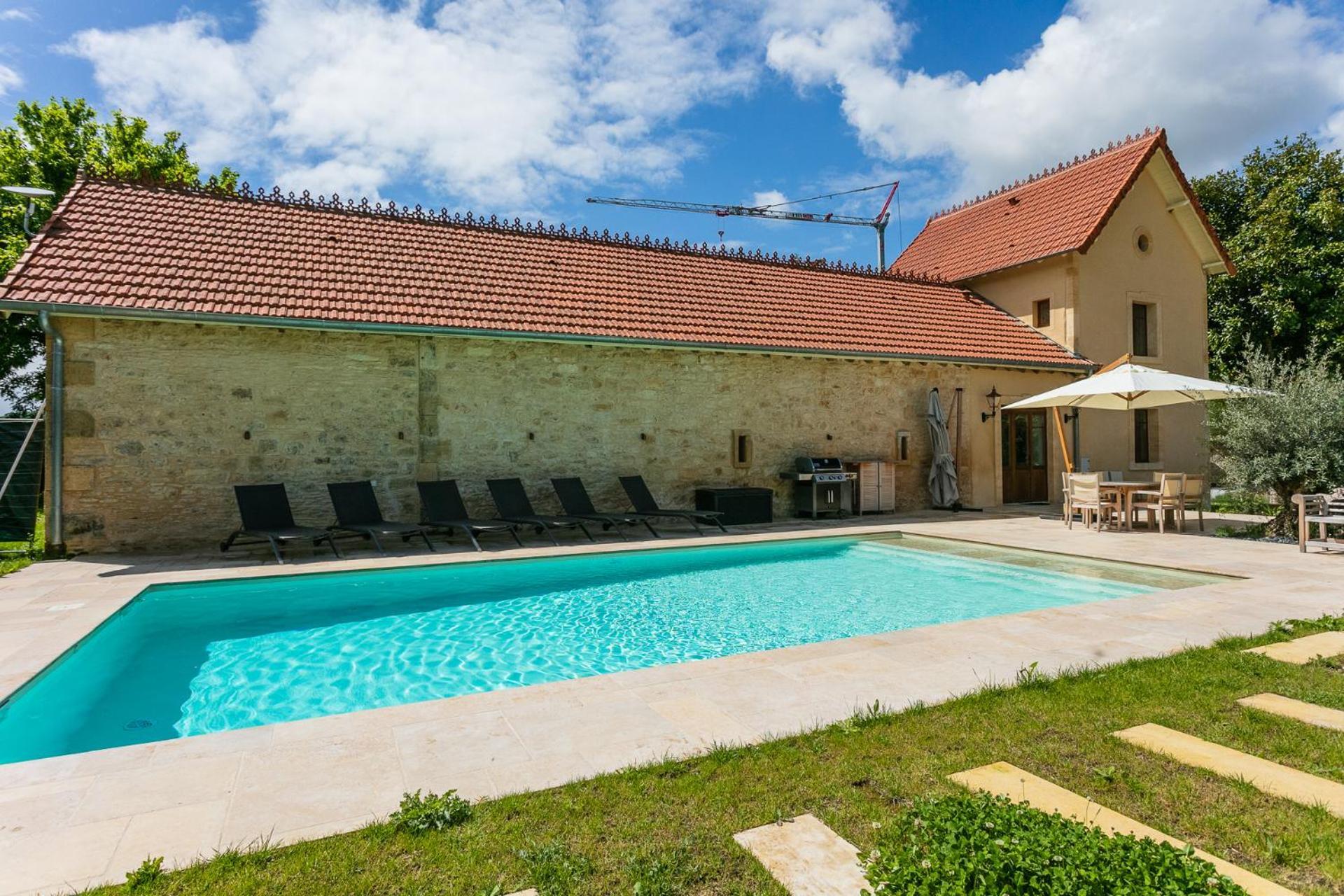 Guardian House Of Chateau Monteil With Heated Pool And Jacuzzi Villa Calviac-en-Perigord Exterior photo